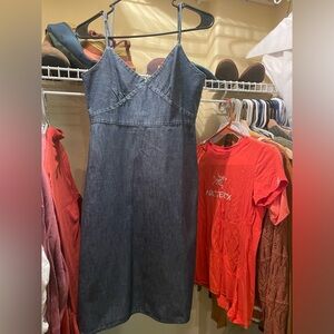 Gap Vintage Y2K Denim Jean Dress Jean Size 4